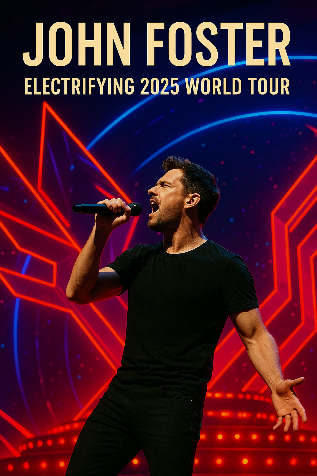 John Foster announces Electrifying 2025 World Tour with Bold New Stage Experience..