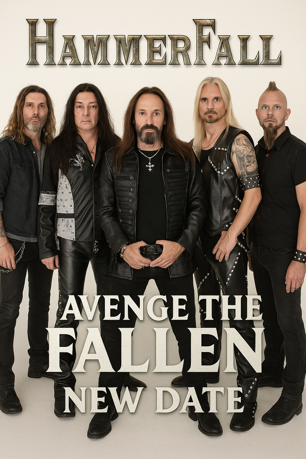 Metal Titans Hammerfall Reveal Unexpected Release Date for New Album “Avenge the Fallen” — Fans React Wildly.