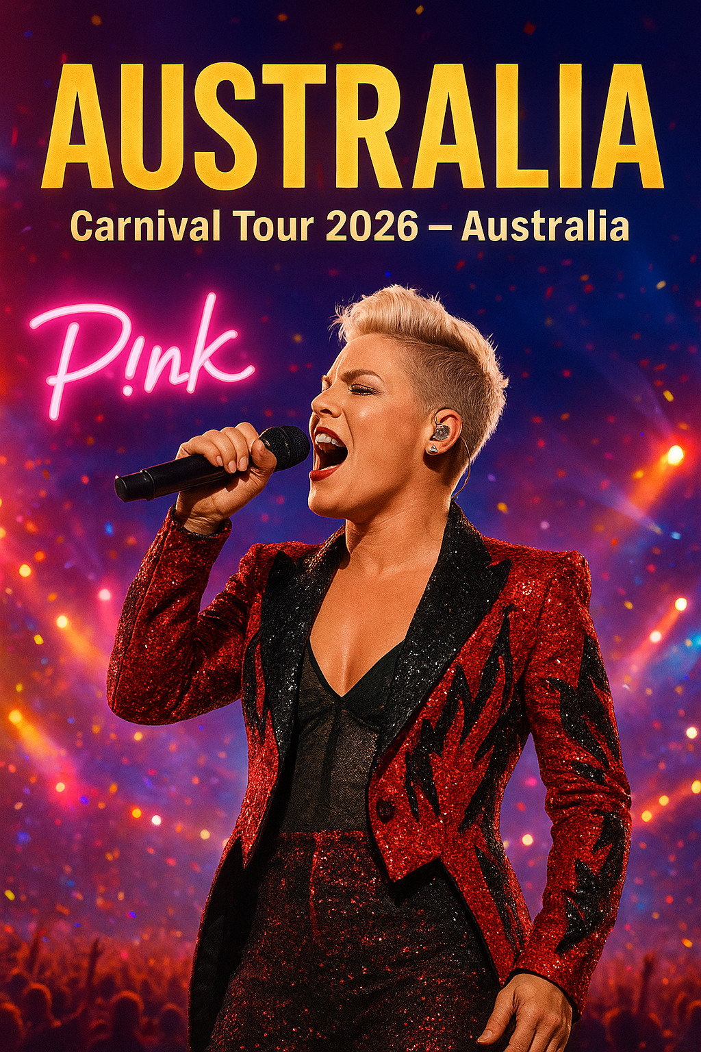 The Wait Is Over: Pink Announces Australia Summer Carnival Tour Schedule-2026.