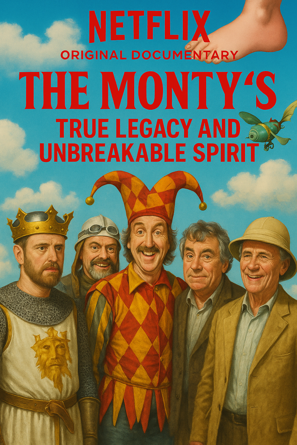 Netflix Has Released The Trailer For The Highly Anticipated Documentary On The Legendary Monty Python — A Film That Redefines Their True Legacy And Unbreakable Spirit, “We Are Happy To Announce That Production Is Complete, And The Documentary Is Now Streaming.