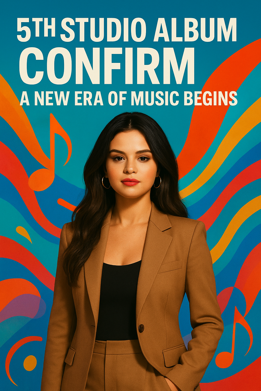 Selena Gomez Confirms 5th Studio Album Is On the Way.