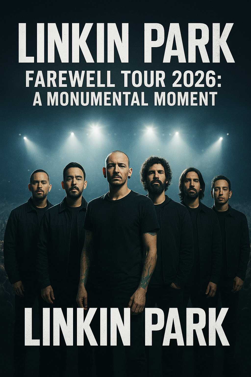 Linkin park Bids the World Farewell: Chester Bennington Confirms Final Tour 2026.