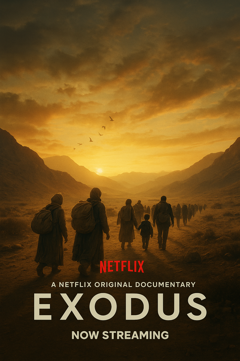 Finally, Netflix  Releases Trailer For The Highly Anticipated Exodus Documentary.
