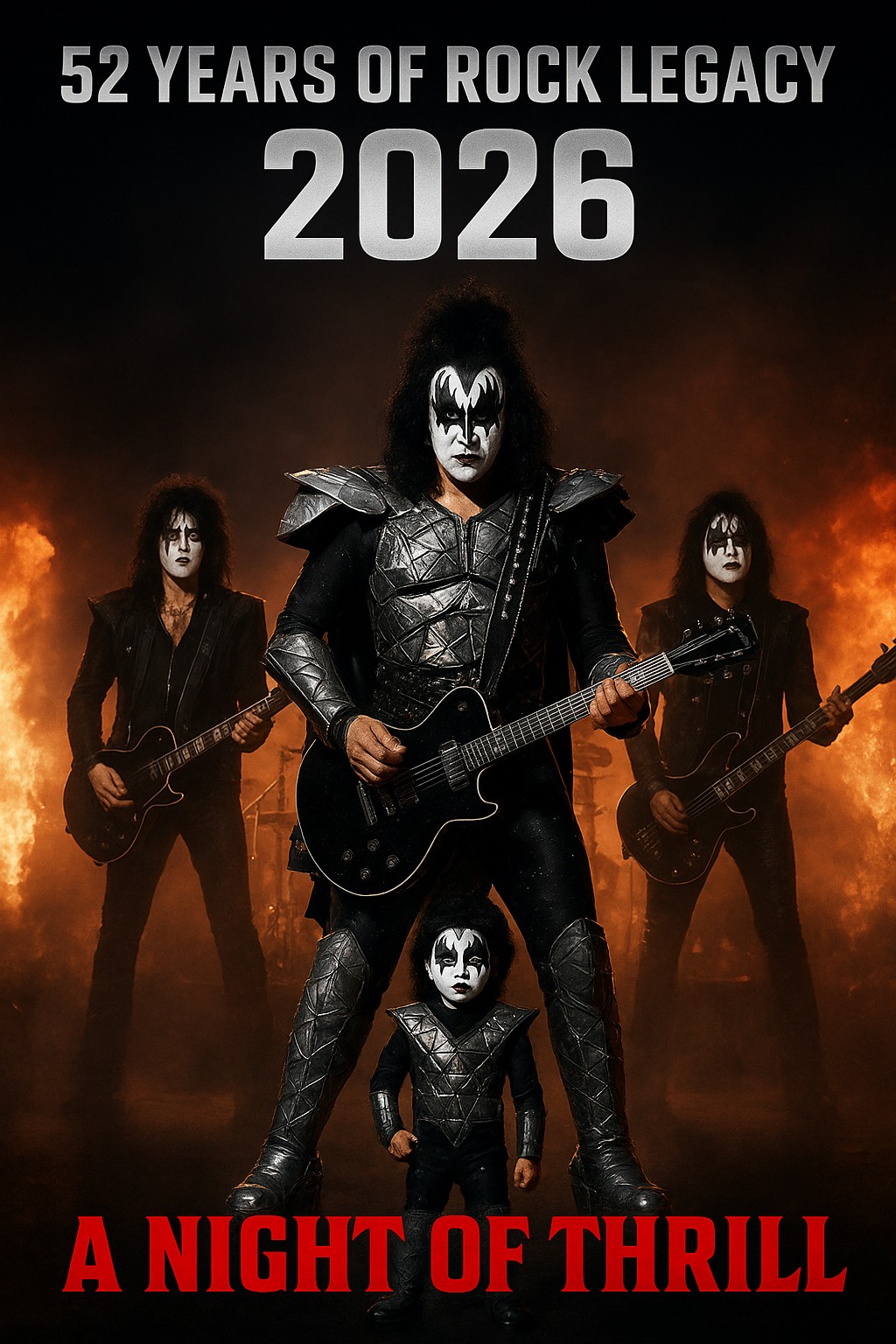 IT’S OFFICIAL: KISS Announces 2026 World Tour to Celebrate 52 Years of Rock Legacy