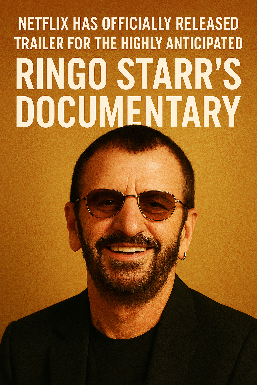 Breaking News: Netflix  Has Officially Released Trailer For The Highly Anticipated Ringo Starr’s Documentary.