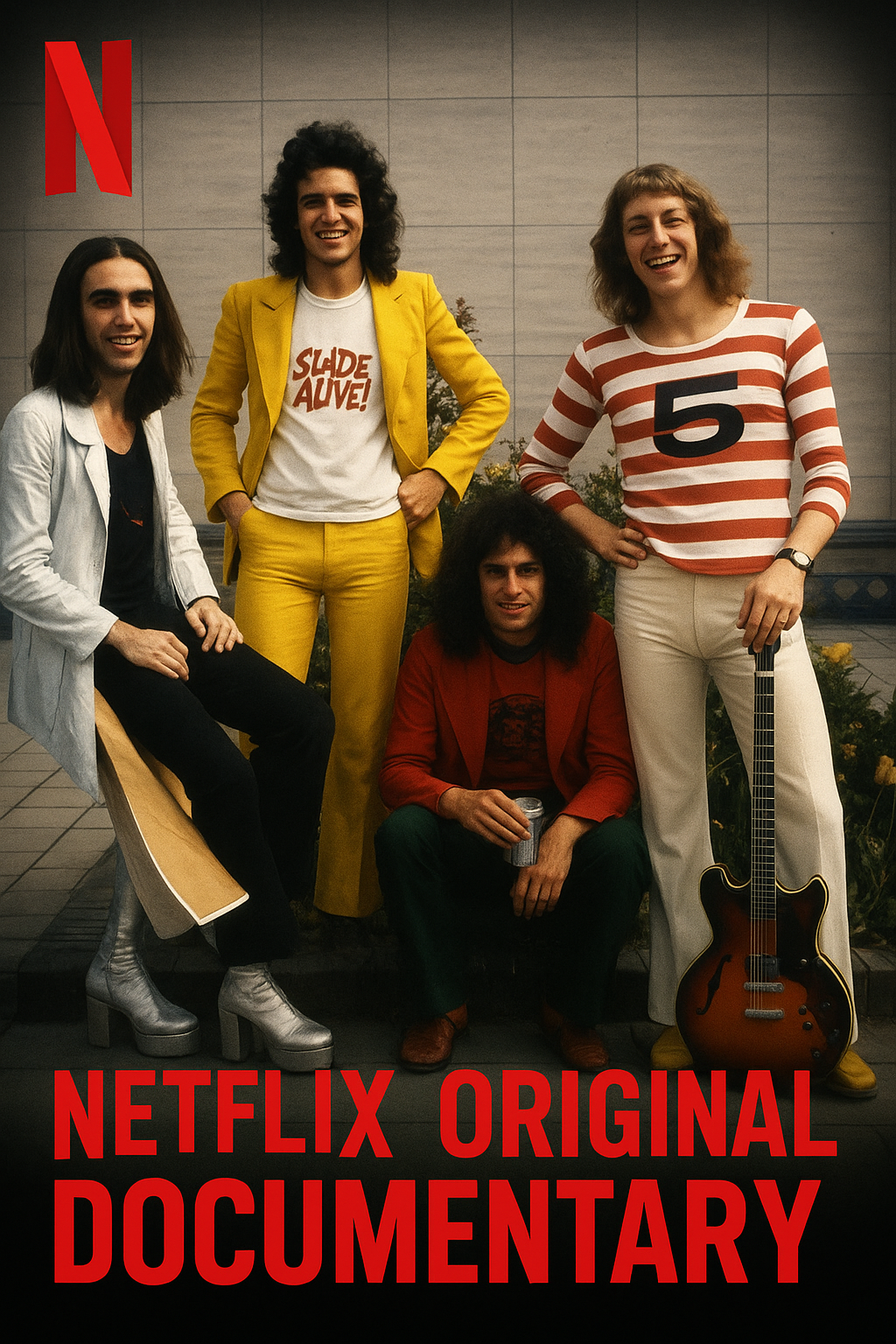 IT’S NOW OFFICIAL And Streaming: Netflix Has Unveiled the Trailer for the Highly Anticipated SLADE Documentary.