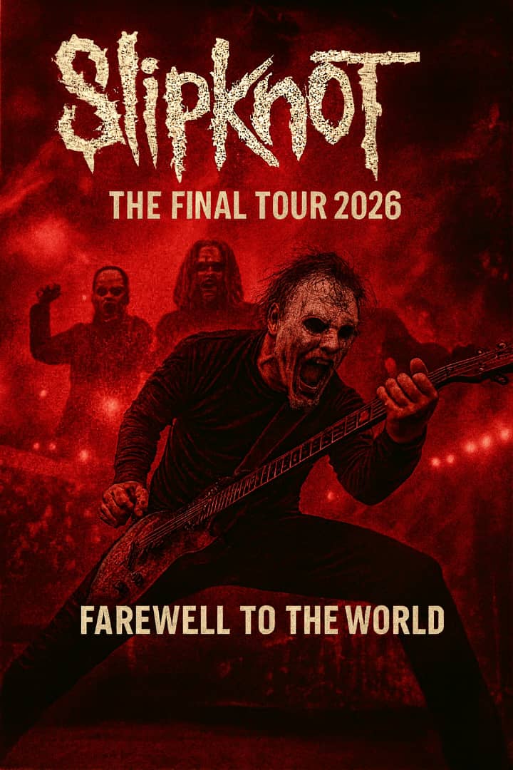 Confirmed… SLIPKNOT World Farewell Tour Date Out
