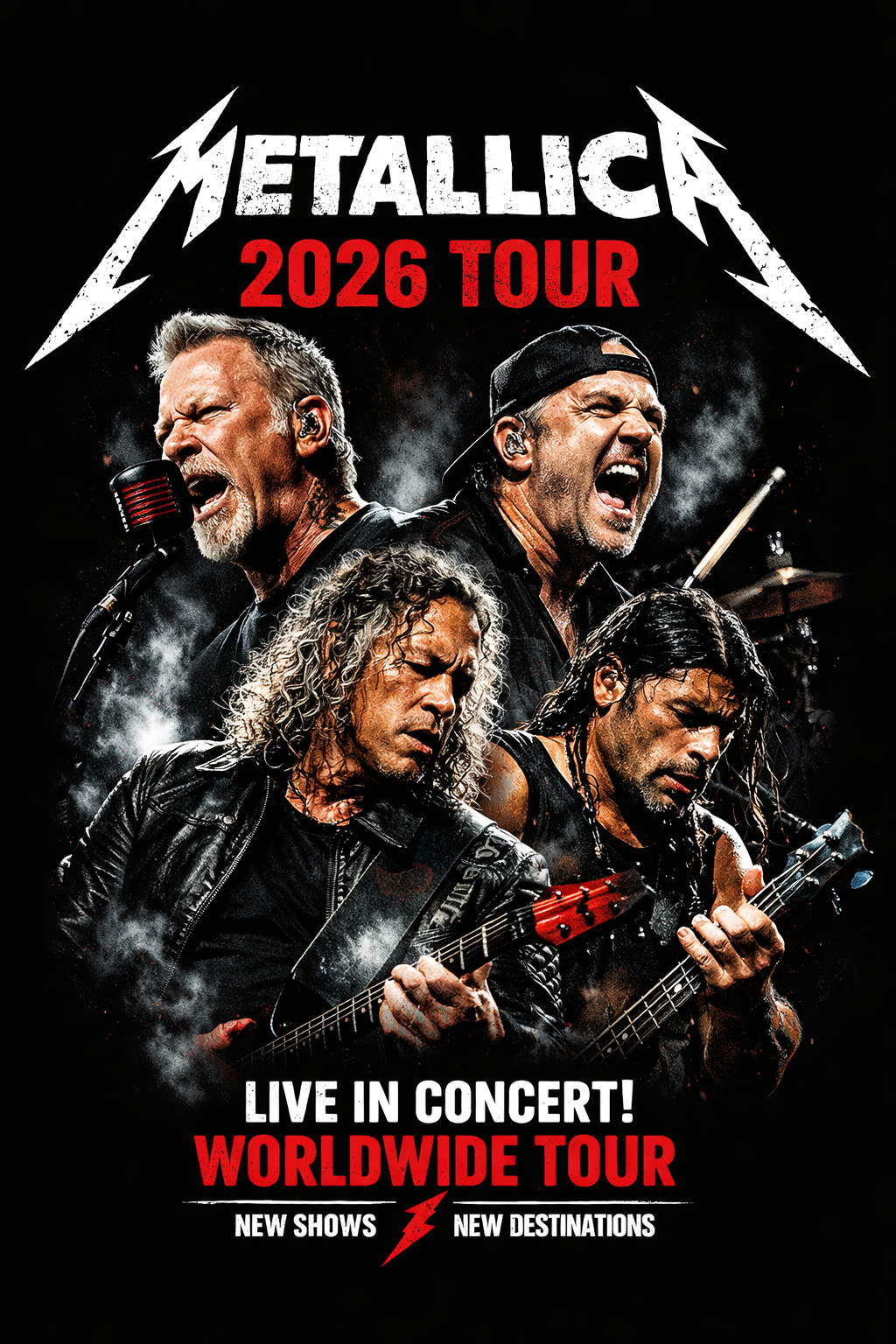 Now Official As-Metallica Set 2026 Tour, A Thunderous Return to the Global Stage