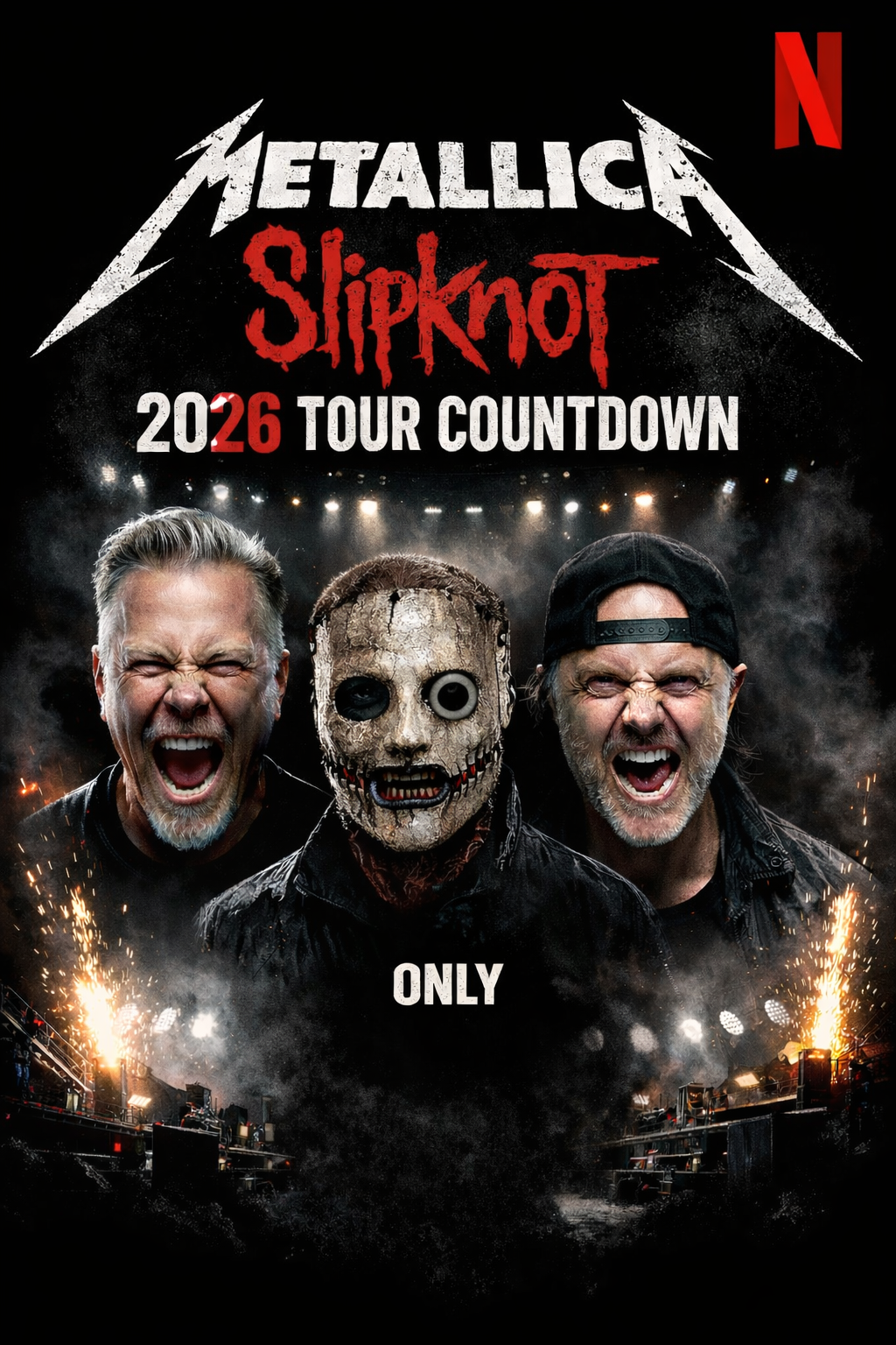 The Countdown Is Here: Netflix Reveals Trailer for Slipknot and Metallica’s 2026 Tour