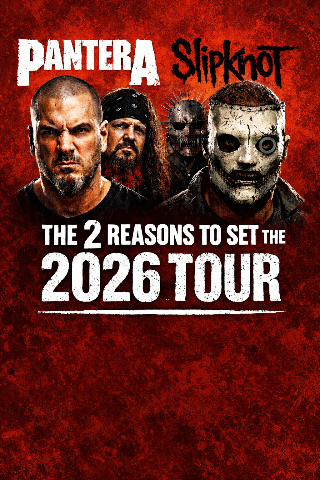 The 2 Reasons Behind Pantera and Slipknot Are Perfectly Timed for a 2026 Tour