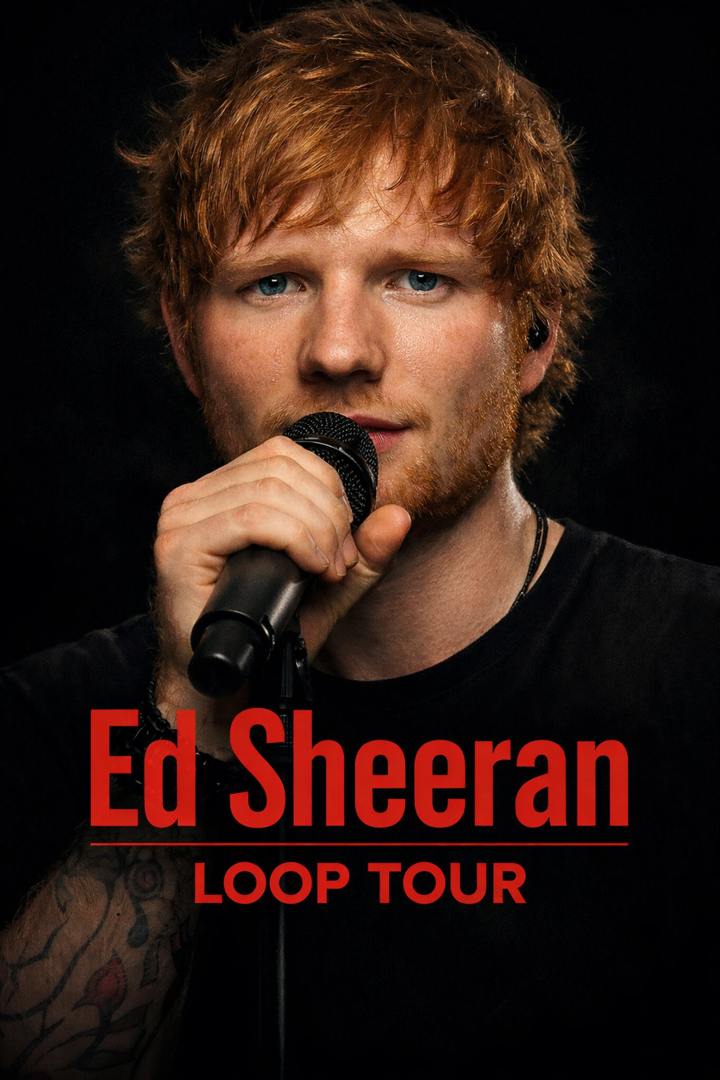 OFFICIAL ANNOUNCEMENT:  As ” ED SHEERAN”  is on a major tour called the ” loop tour ” which is taking place in Australia and new Zealand this 2026. Full date and city revealed