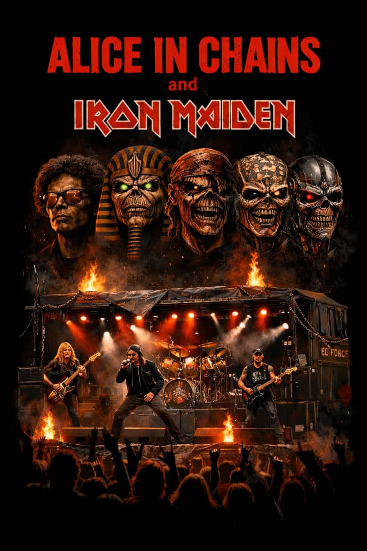 The Joint Beginning That Got the World Amazed in 2026: Alice In Chains Meets Iron Maiden