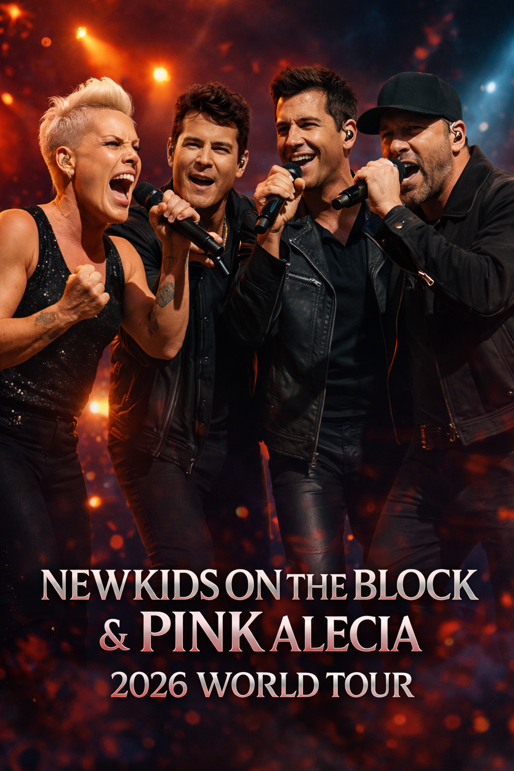 New Kids On The Block Reunite With P!NK ALECIA for An Explosive 2026 World Tour.