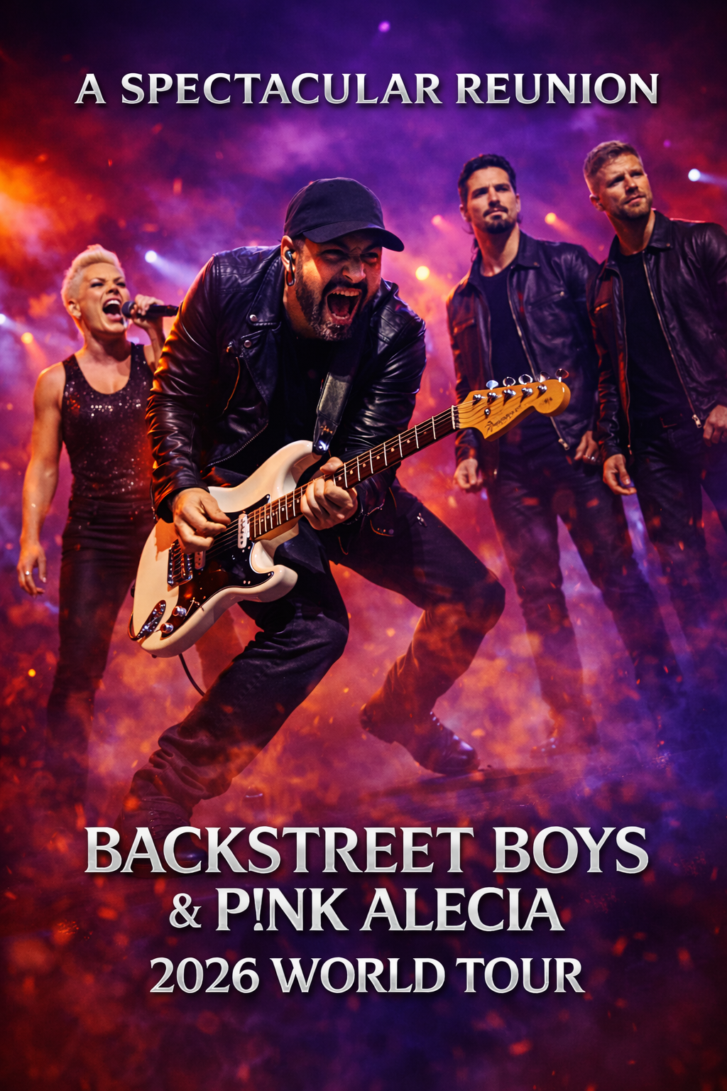 Backstreet Boys Reunite With P!NK ALECIA for An Explosive 2026 World Tour.