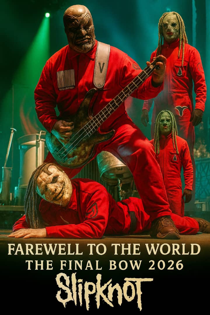 The Wait Is Over: Slipknot has confirmed It’s Final Stage Return Ignites Fans Worldwide.