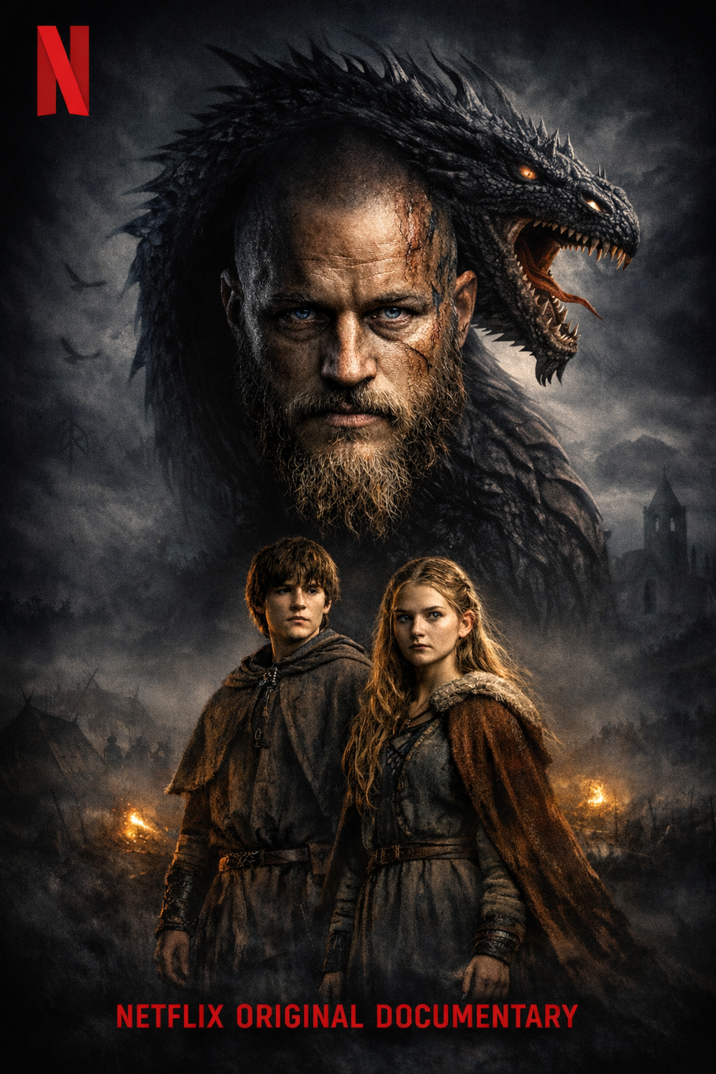 The Legend Returns: Netflix Releases Ragnar Lothbrok and the dragon story