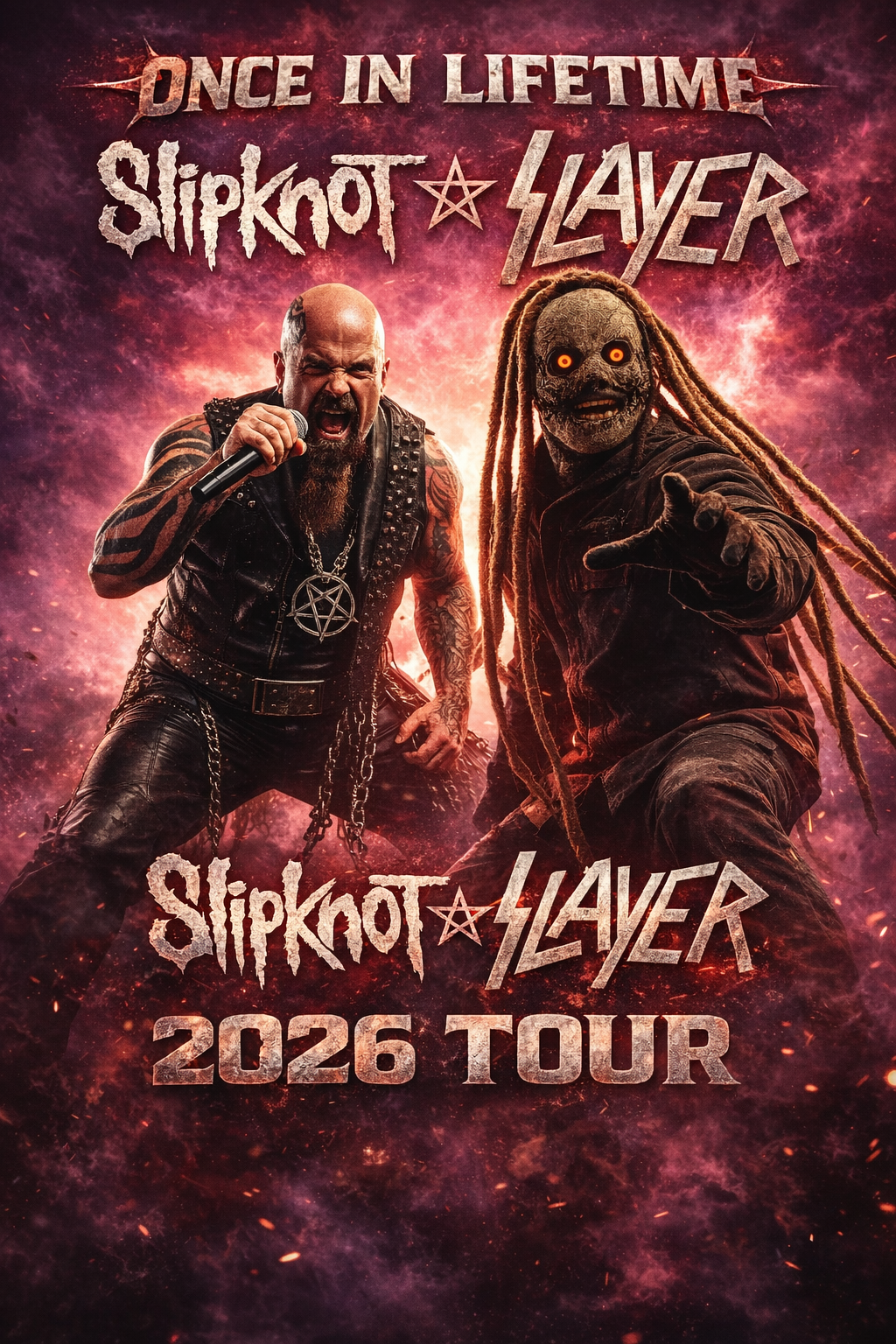 2026 Will Burn: Slipknot & Slayer Reunite for a Once-in-a-Lifetime Performance.