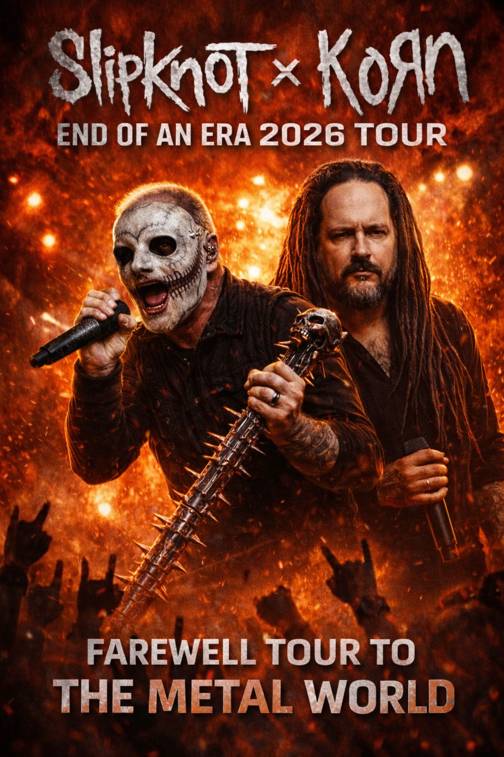 End of an Era: Slipknot & Korn Confirm Explosive Final Tour for 2026.