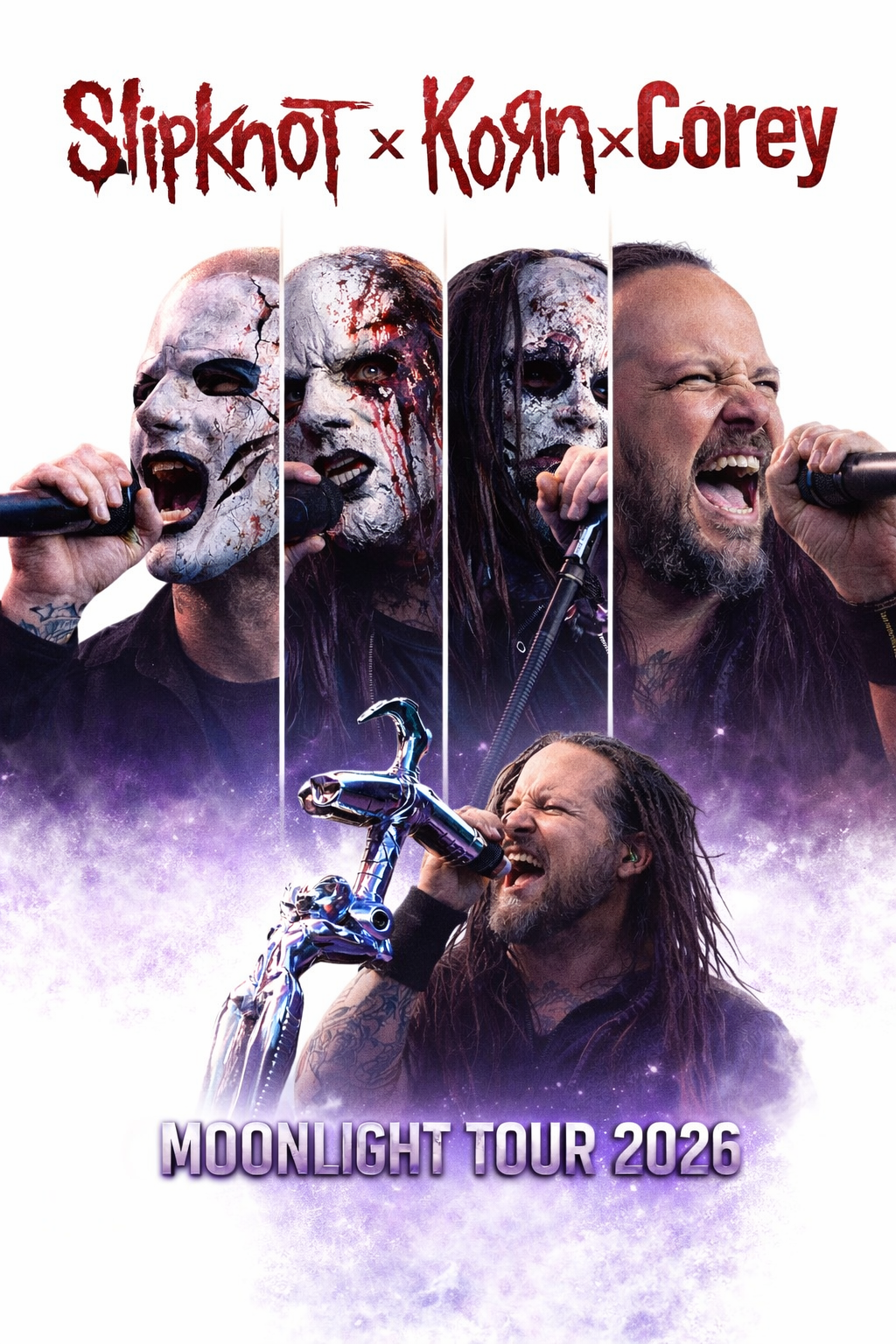 Two Legends, One Stage: Slipknot & Korn Reunite For 2026 Tour Collaboration.