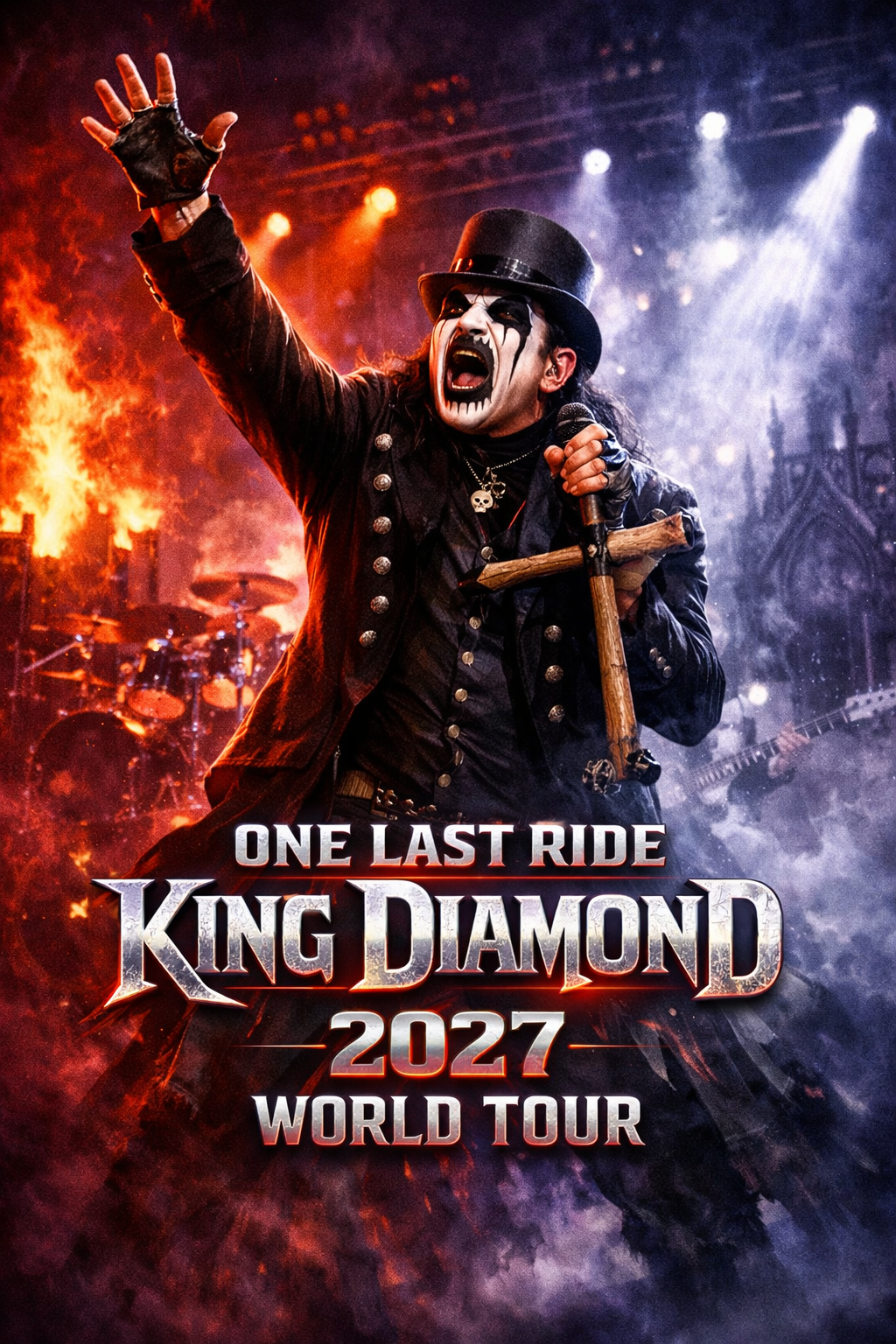 King Diamond Confirms Big Comeback: Metal Icons Set for Long-Awaited Return to the Stage.