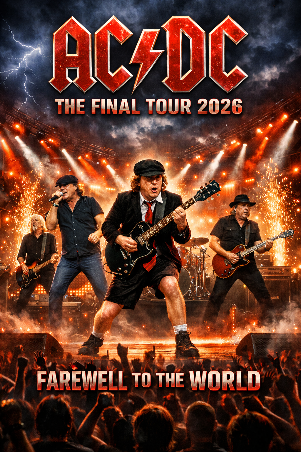 End of an Era: AC/DC Announces Their Electrifying 2026 Tour As Their Final Tour.