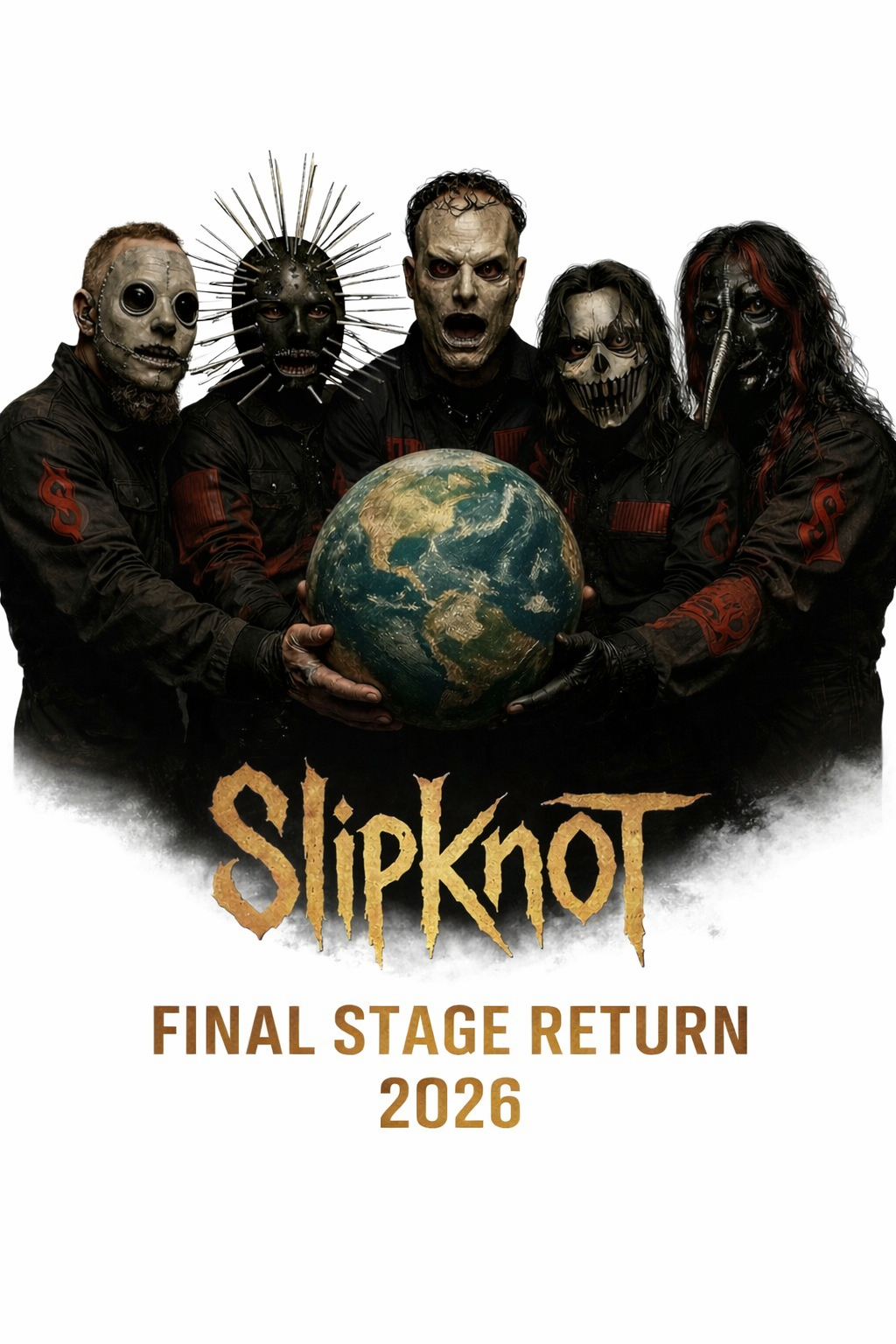 Slipknot Confirm Epic Comeback: Metal Titans Set to Return to the Stage.