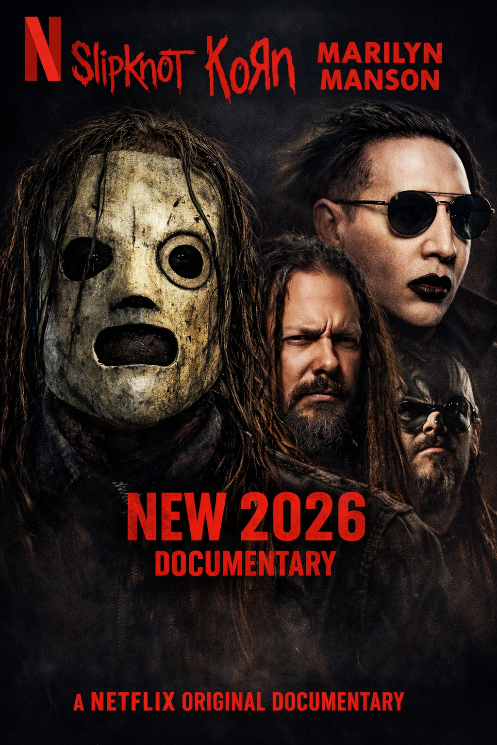 Officially: skipnot — Korn — Marilyn Manson releases new 2026 documentary, chaos behind the mask
