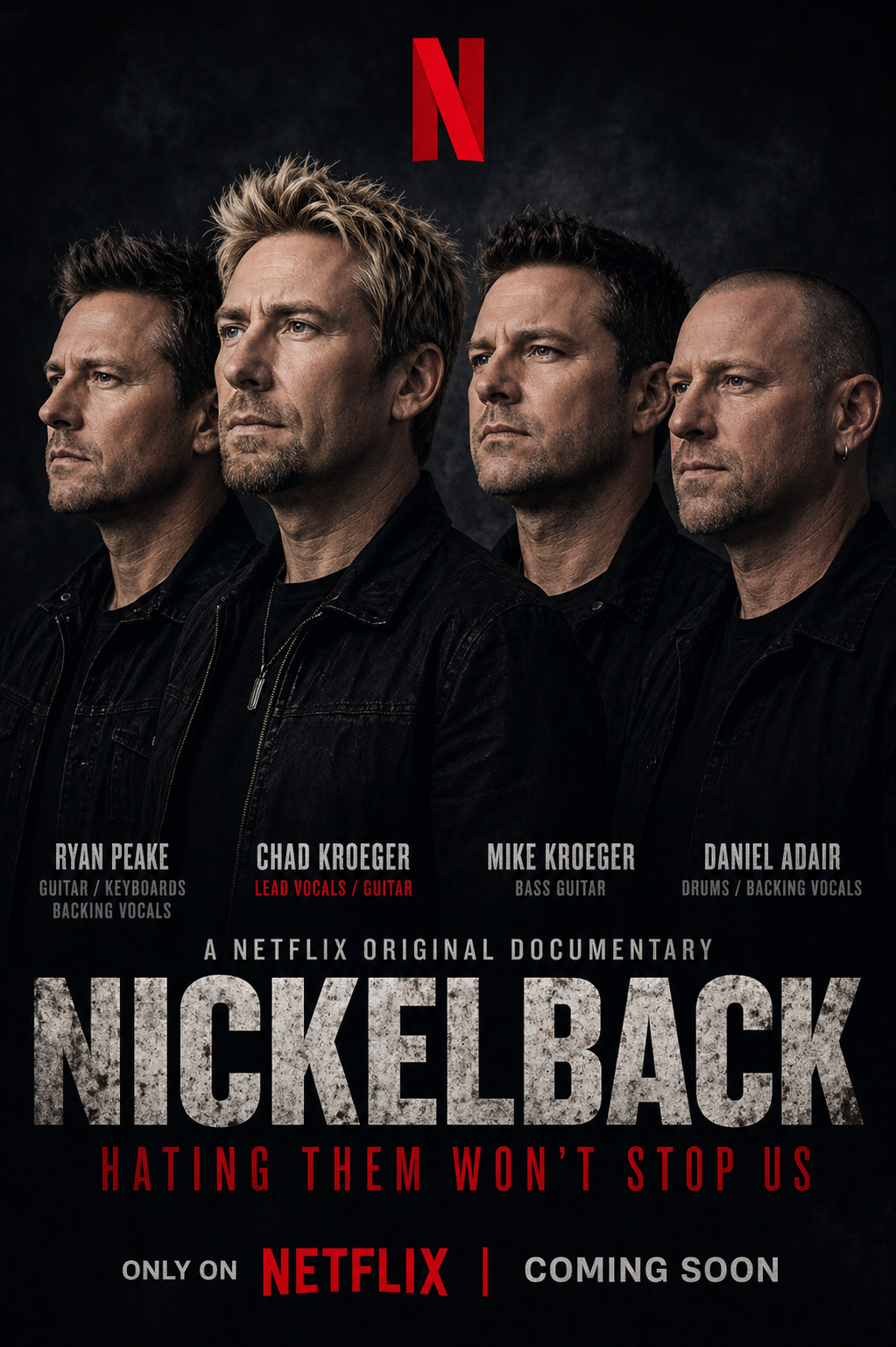Finally Out and streaming: Netflix Has Officially Released The Long-Awaited Nickelback Documentary Trailer.