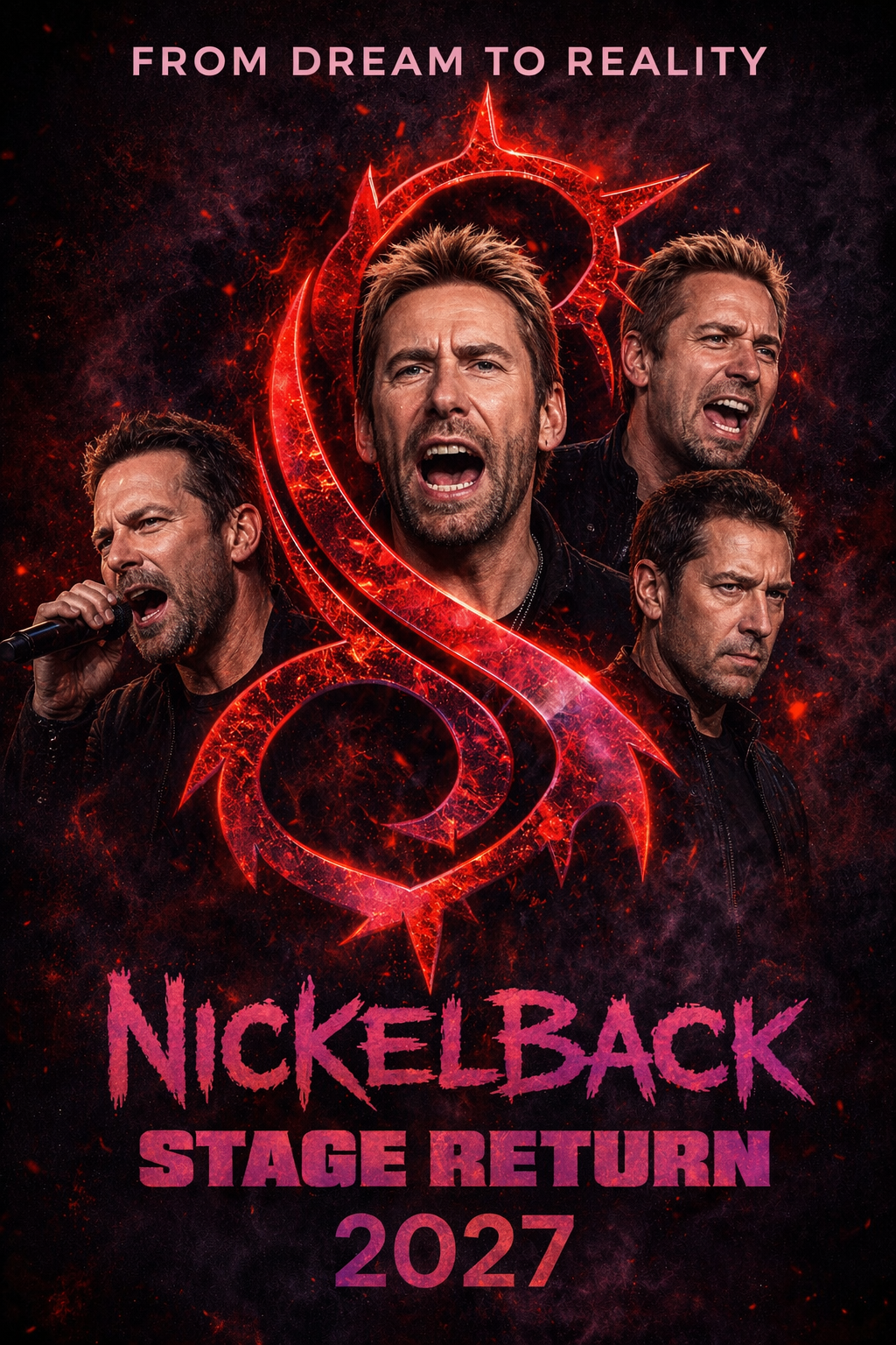 NICKELBACK 2027 Tour Confirmed, A Dream Lineup Becomes Reality.