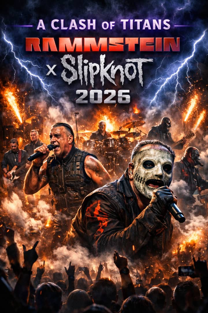 Get Ready Now: Rammstein × Slipknot Set to Clash on the Same Stage for Explosive 2026 Tour