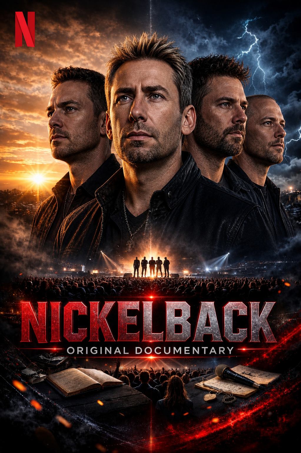 Finally out: Netflix Has Officially Released The Trailer for the Highly Anticipated Nickelback Documentary.