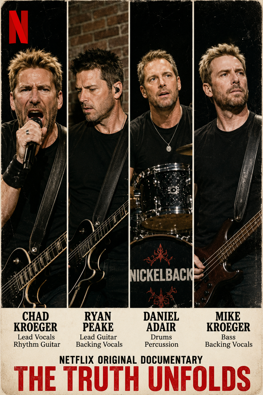 Chaos and Legacy: Netflix Has Just Droped The Nickelback Documentary Trailer.