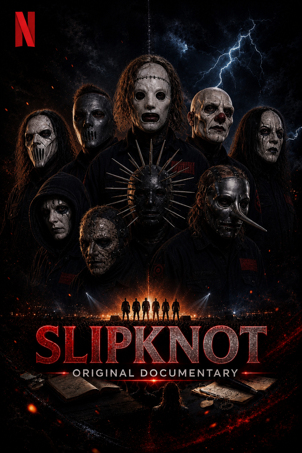 Netflix has officially Released The Highly Anticipated slipknot Documentary Trailer.