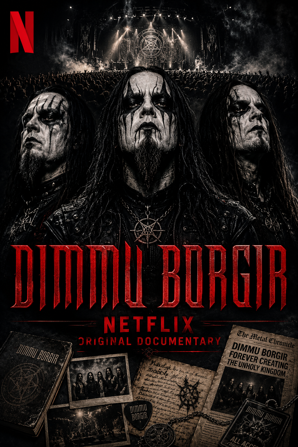 Finally Out: Netflix Has Officially Released The Trailer for the Highly Anticipated Dimmu Borgir Documentary.