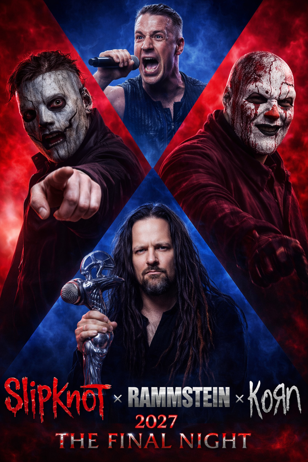 Three Titans, One Stage: Slipknot, Rammstein & Korn Prepare for a Historic 2027 Global Spectacle.