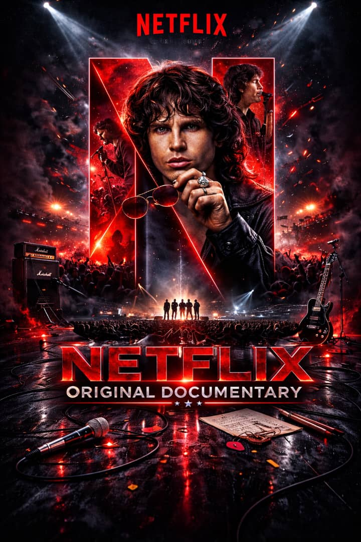 The Lizard King Lives Again: Netflix Unveils the Long-Awaited Jim Morrison Official Documentary.