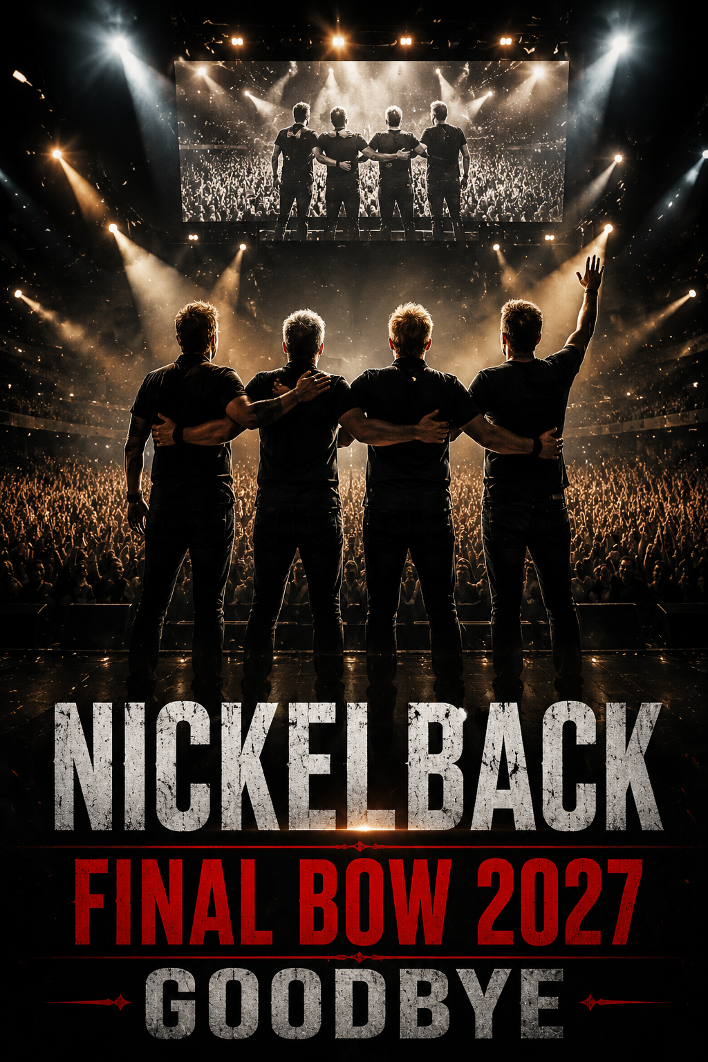 Nickelback Say Goodbye: Legendary Rock Band Announces Final Bow 2027.
