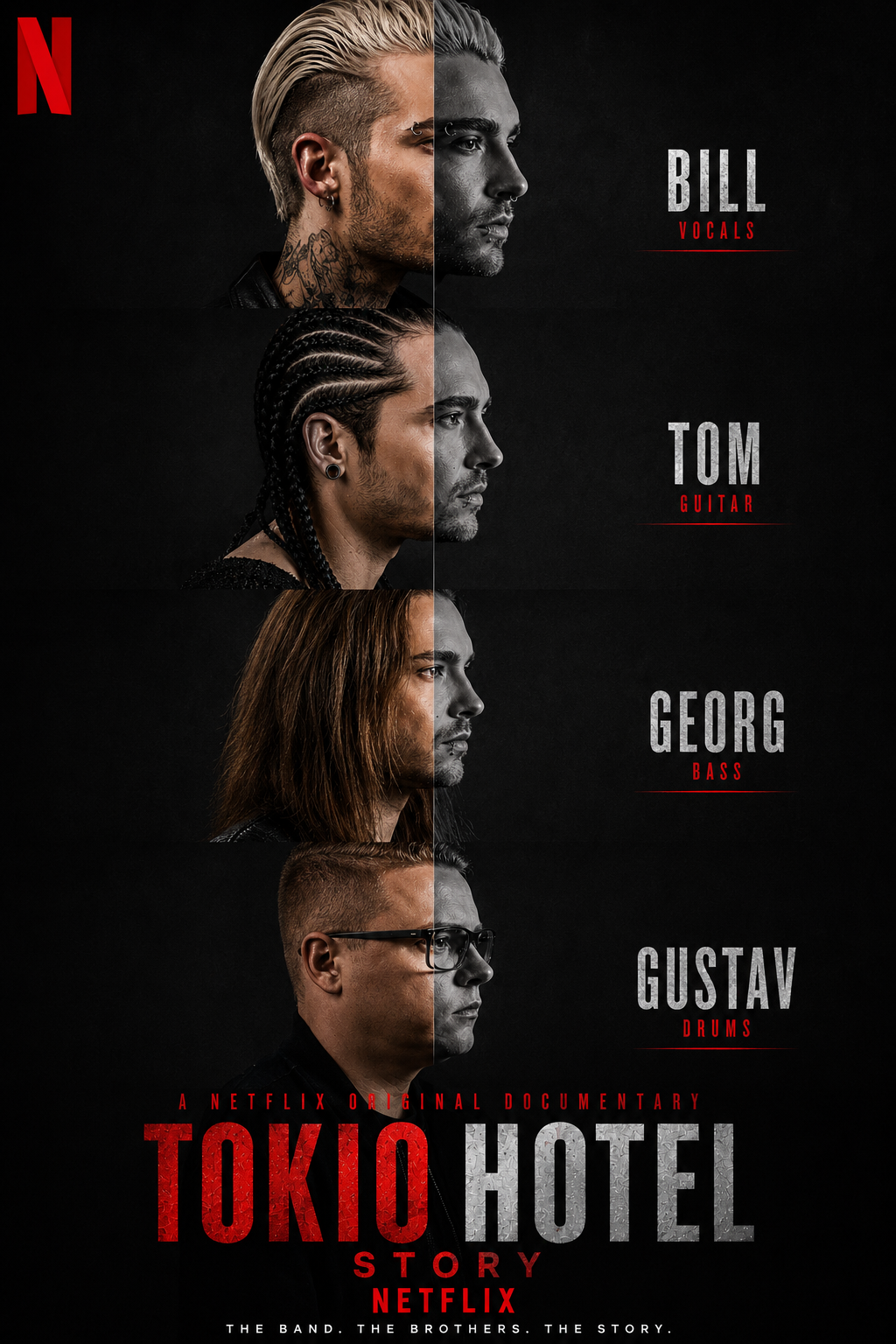Netflix Has Officially Unveiled the Trailer for the Highly Anticipated Tokio Hotel Documentary.