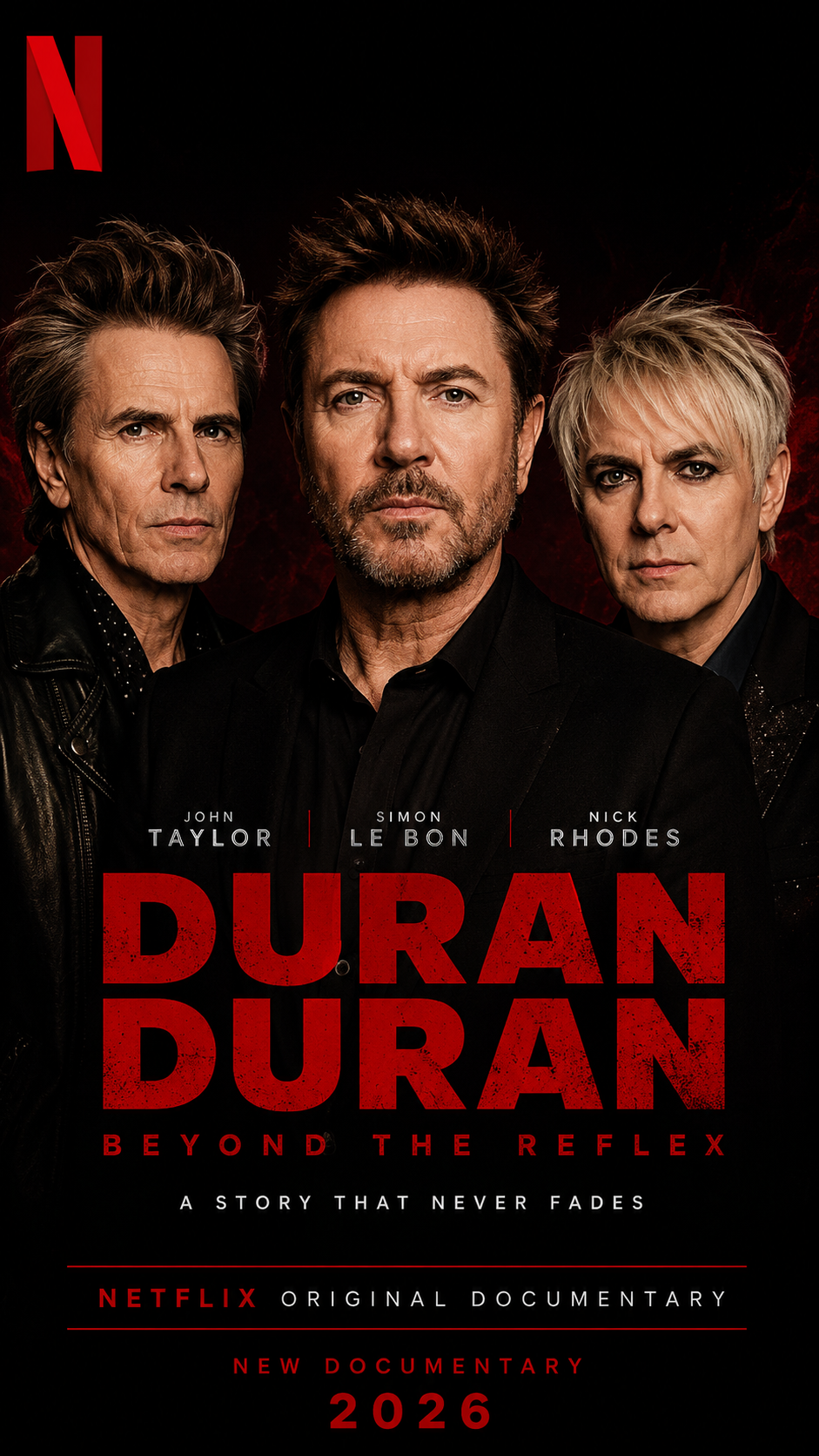 Simon le bon, John Taylor and Nick Rhodes set to shock the world again as Netflix releases 2026 documentary