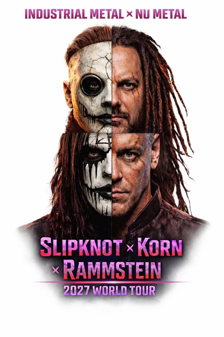 Metal Icons Take Center Stage Together: Slipknot × Rammstein × Korn Unite to Share the Stage.