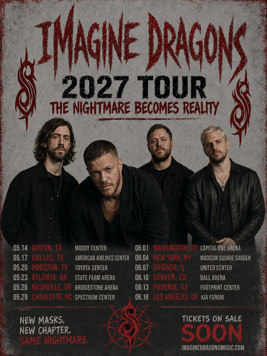 GOODBYE TO A LEGENDARY ERA: Imagine Dragons Announces Massive 2027 Return — The Final Ride Begins.