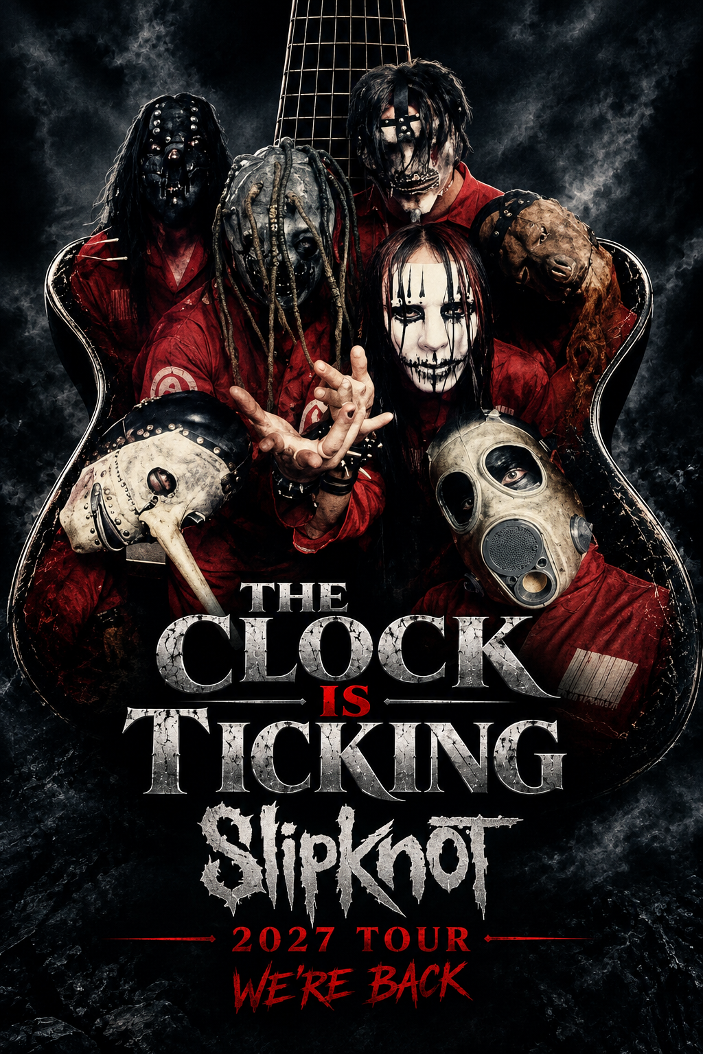 The CountdownBegins: Corey Taylor has finally announced the Slipknot 2027 Stage Return.