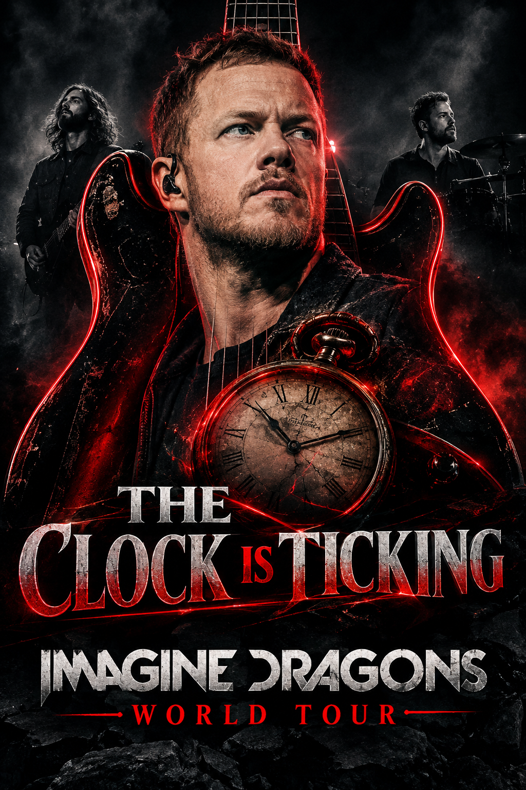The clock is ticking: Dan Reynolds just announced the new imagine Dragons 2027 Stage Return.
