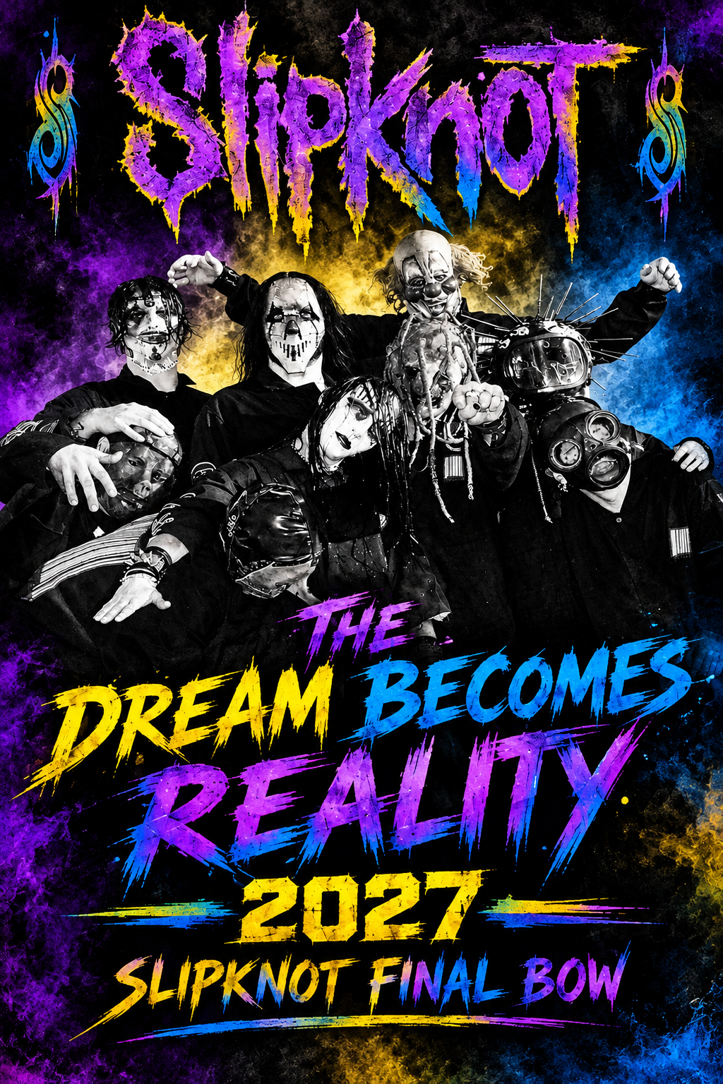 The nightmare becomes reality. The masks return. The stage awaits. And the Maggots are ready.