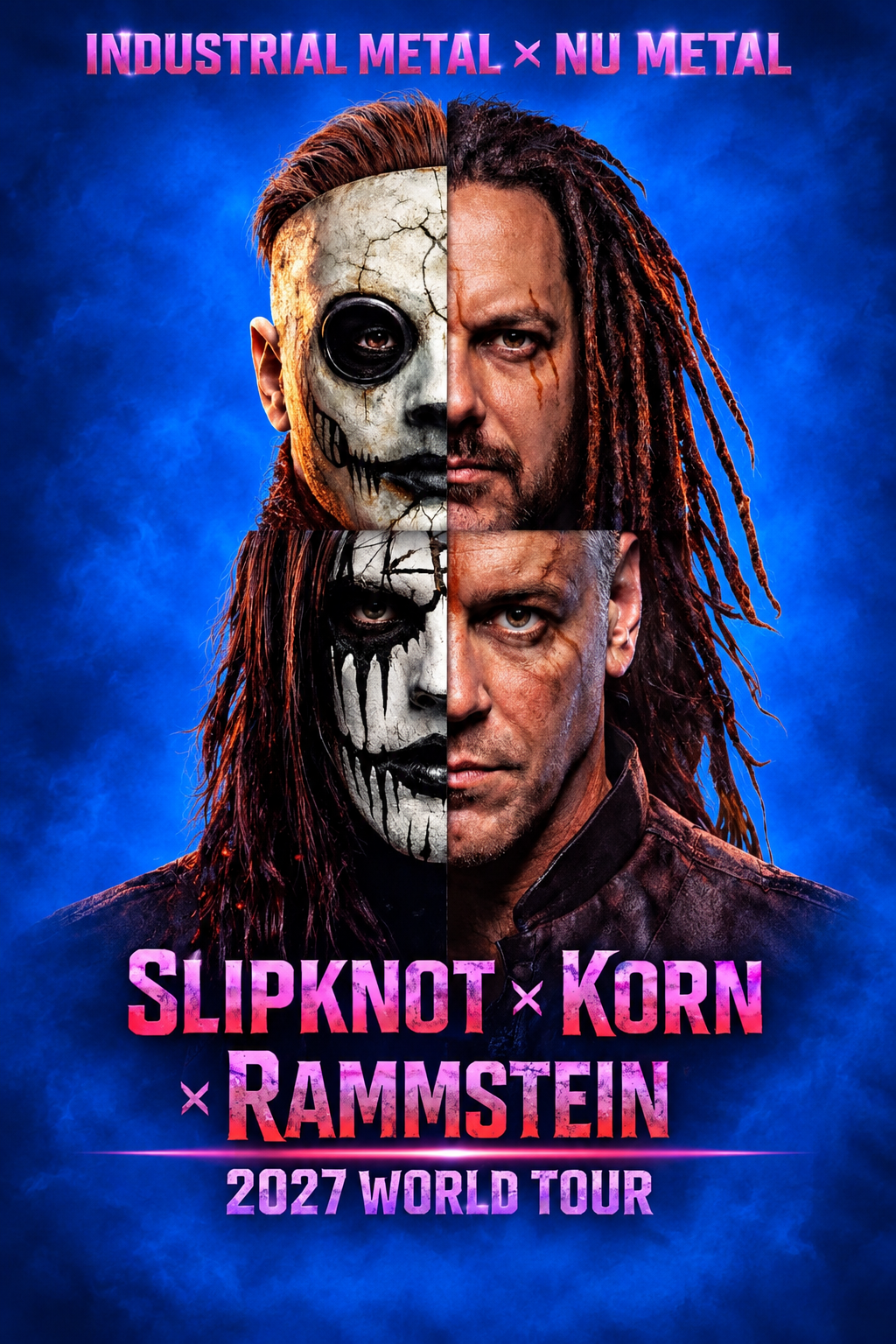 The Wait Is Over: Slipknot, Korn & Rammstein Set to Unite for Explosive Collaborative Performances in 2027.