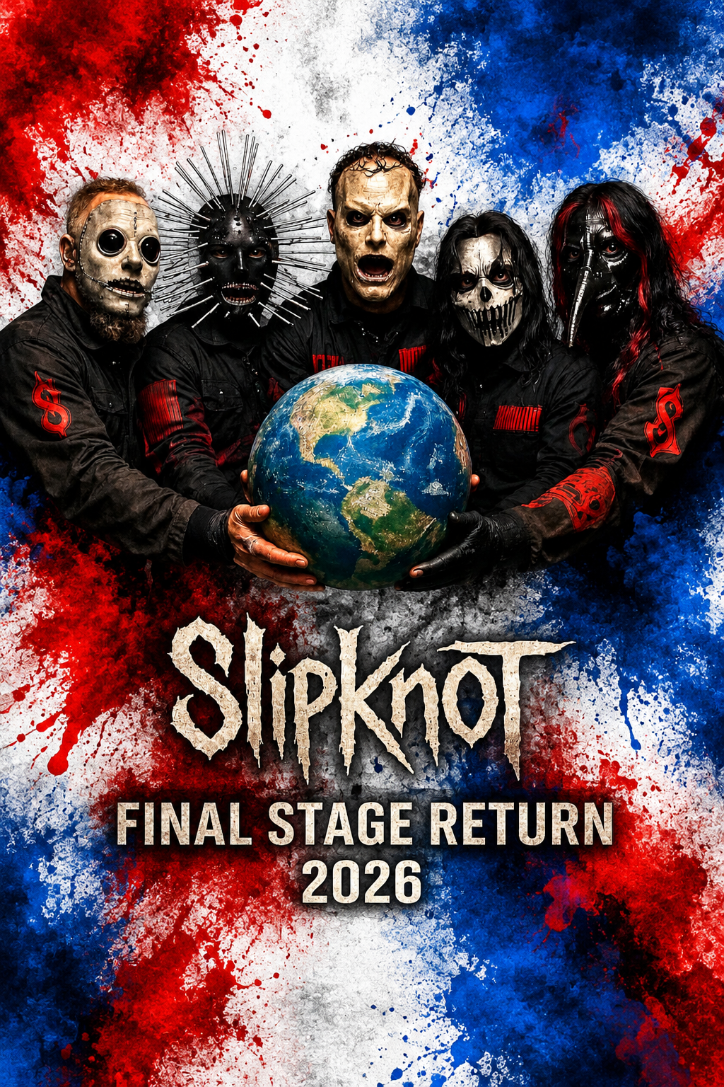The Nightmare Returns: Slipknot Unleashes a Dark New Era with the 2026 Final Stage Return.