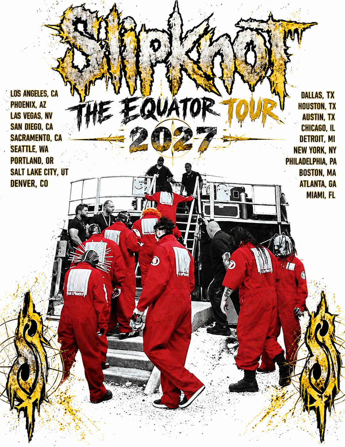 We’re finally back: Slipknot Announces Stage Return 2027.
