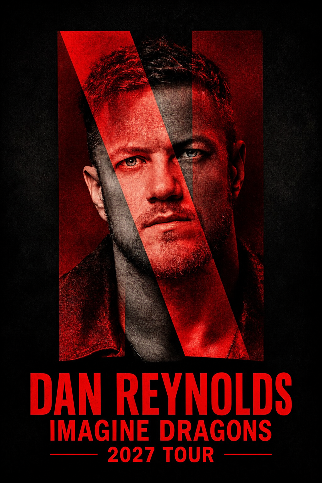 THE WAIT IS OVER: DAN REYNOLDS & IMAGINE DRAGONS ANNOUNCE THE MASSIVE 2027 TOUR.